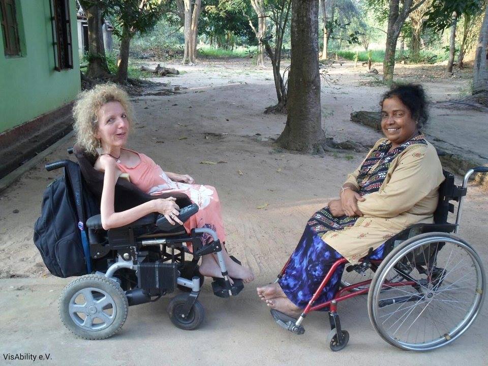 Two days exchange with Mrs. N.G. Kamalawathie, the Director of the Association of Women with Disabilities (AKASA) in Sri Lanka