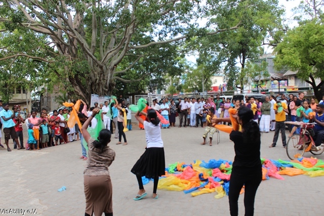 2015-07-24 VisAbility - Public Performance - Polonnaruwa 2